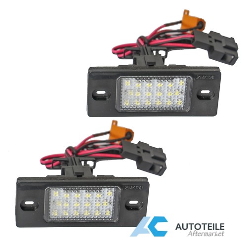 Led kennzeichenbeleuchtung - led, vw