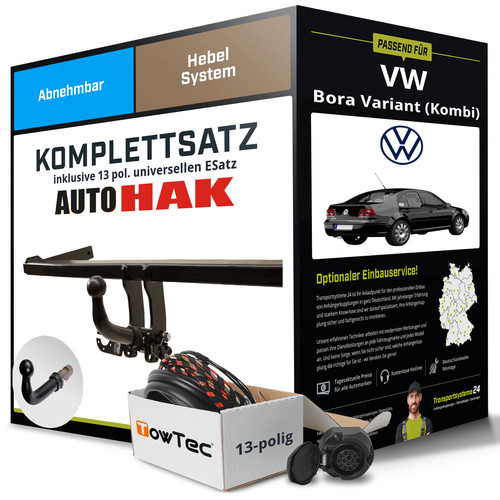 Anhängerkupplung abnehmbar